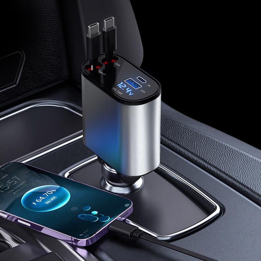 4-in-1 Car Charger + Geo Location
