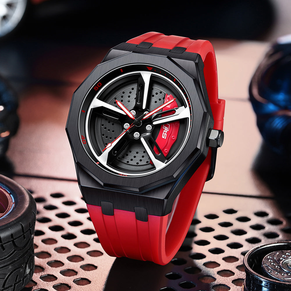 SPINNING CAR RIM WATCH - RS7 2ND GEN