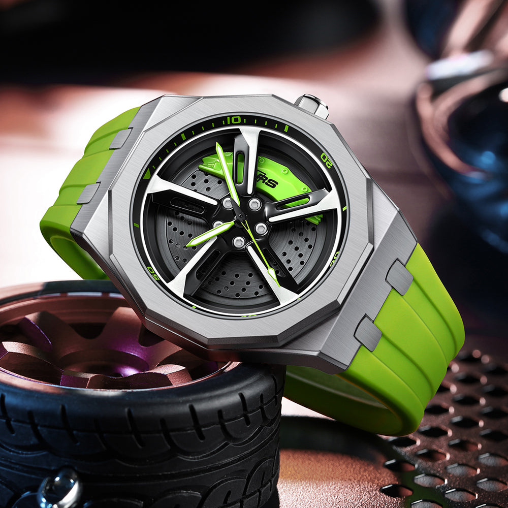 SPINNING CAR RIM WATCH - RS7 2ND GEN