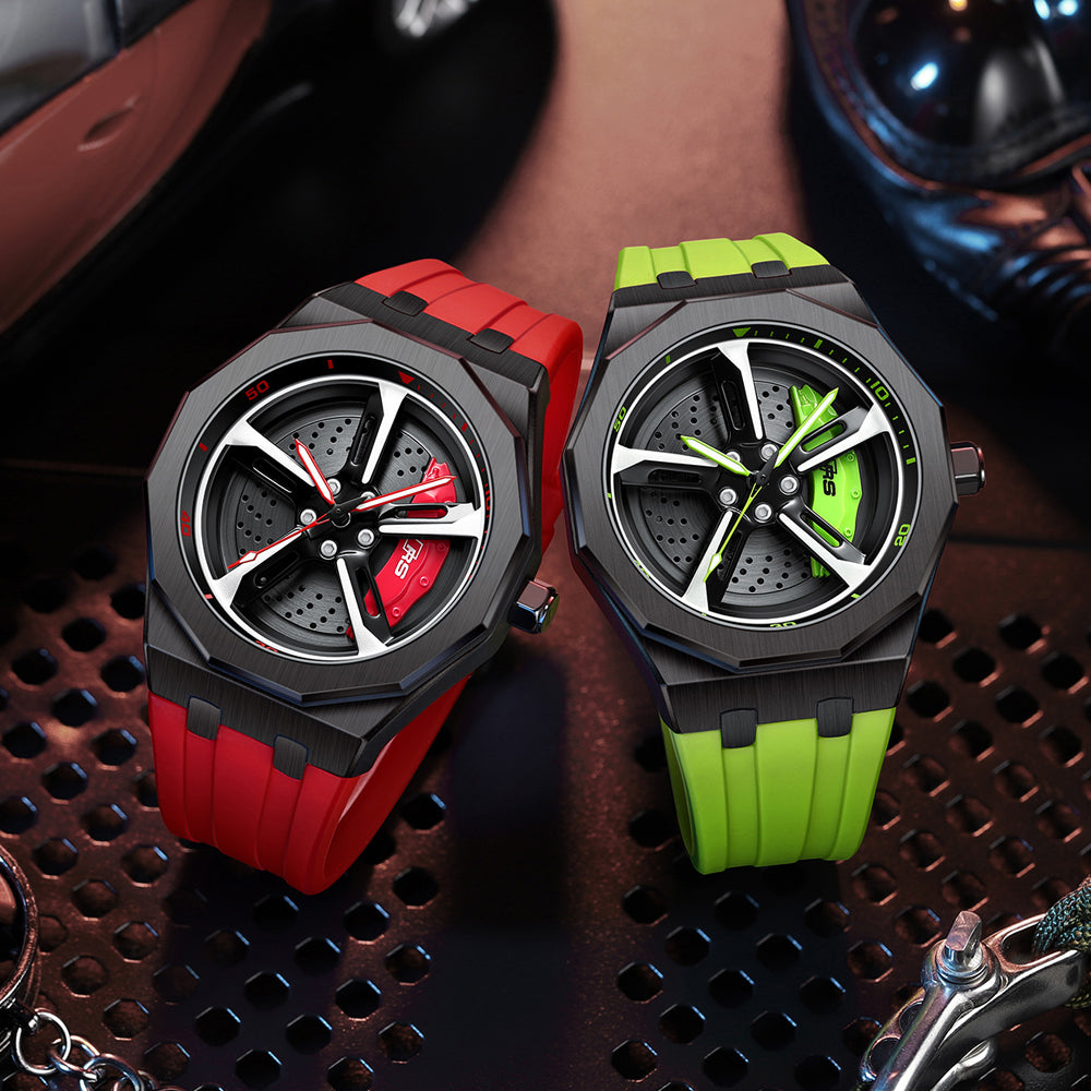 SPINNING CAR RIM WATCH - RS7 2ND GEN