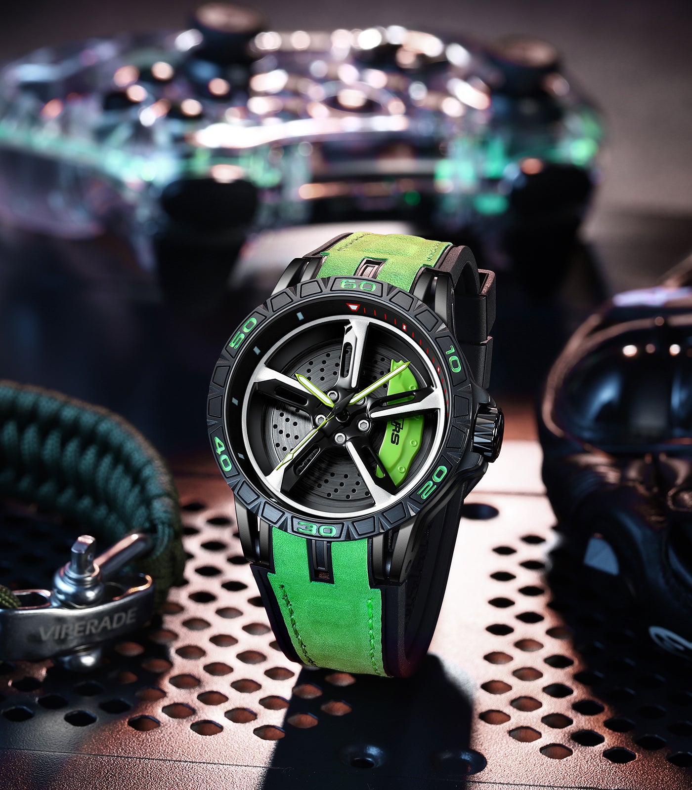 Rim watch wristwatch Quattro RS7
