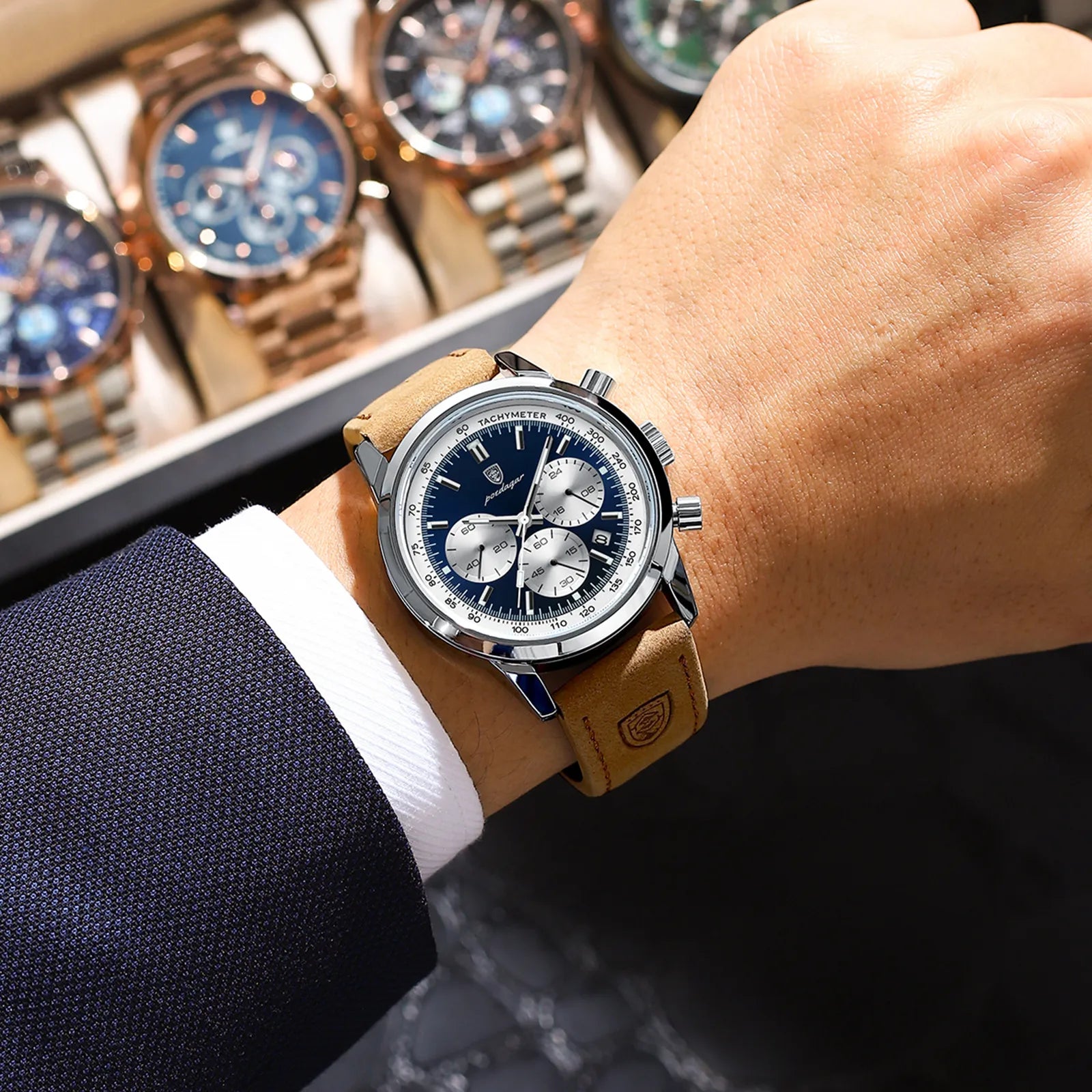 Barenio Luxury Chronograph Watch