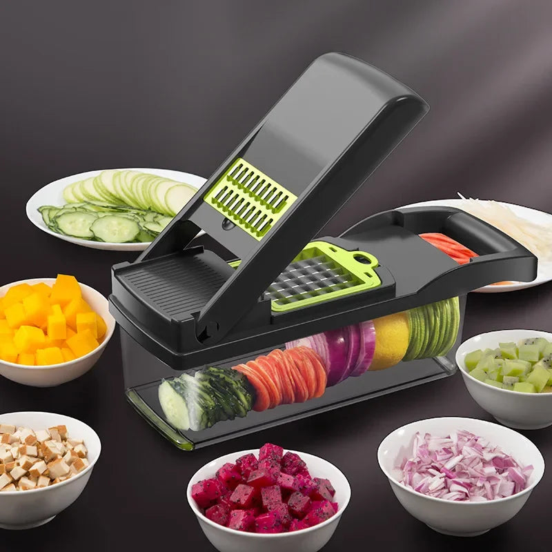 16-in-1 Food Chopper and Slicer