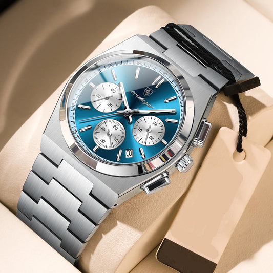 STAINLESS STEEL CHRONO TRX WATCH