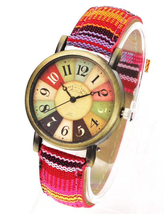 Rainbow Pattern Watch