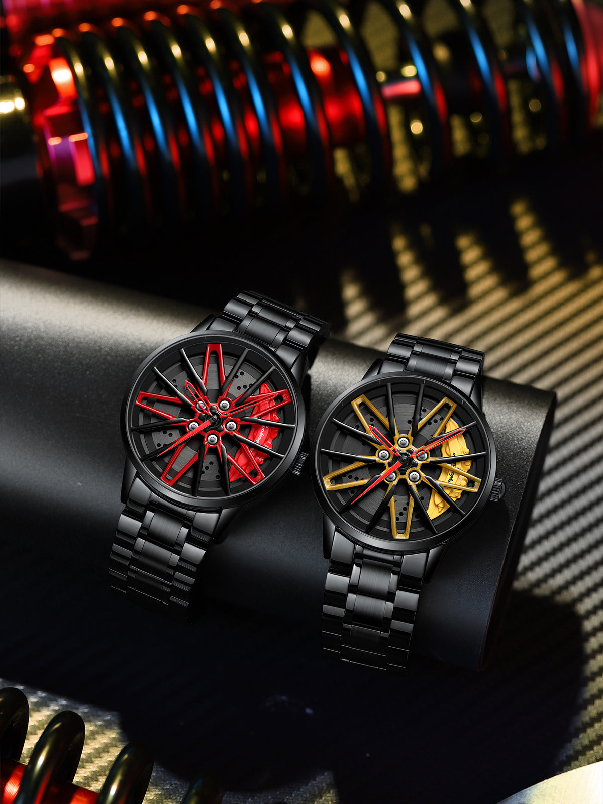 SPINNING RIM WATCH - The collection