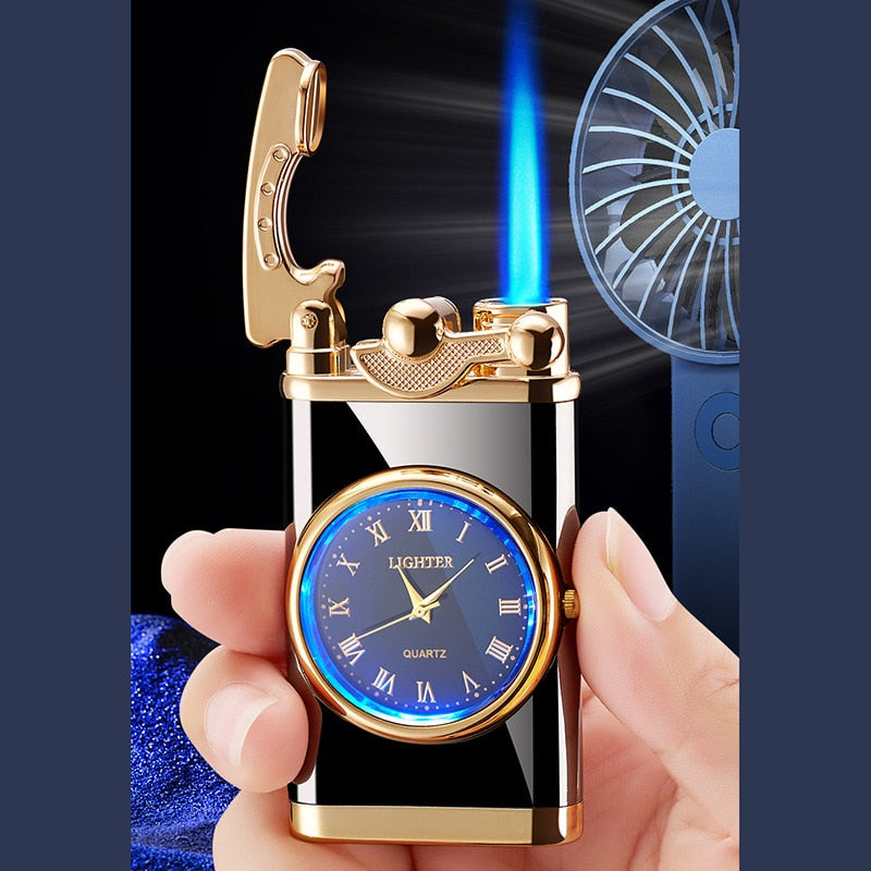 Multifunctional Luxury Clock Lighter