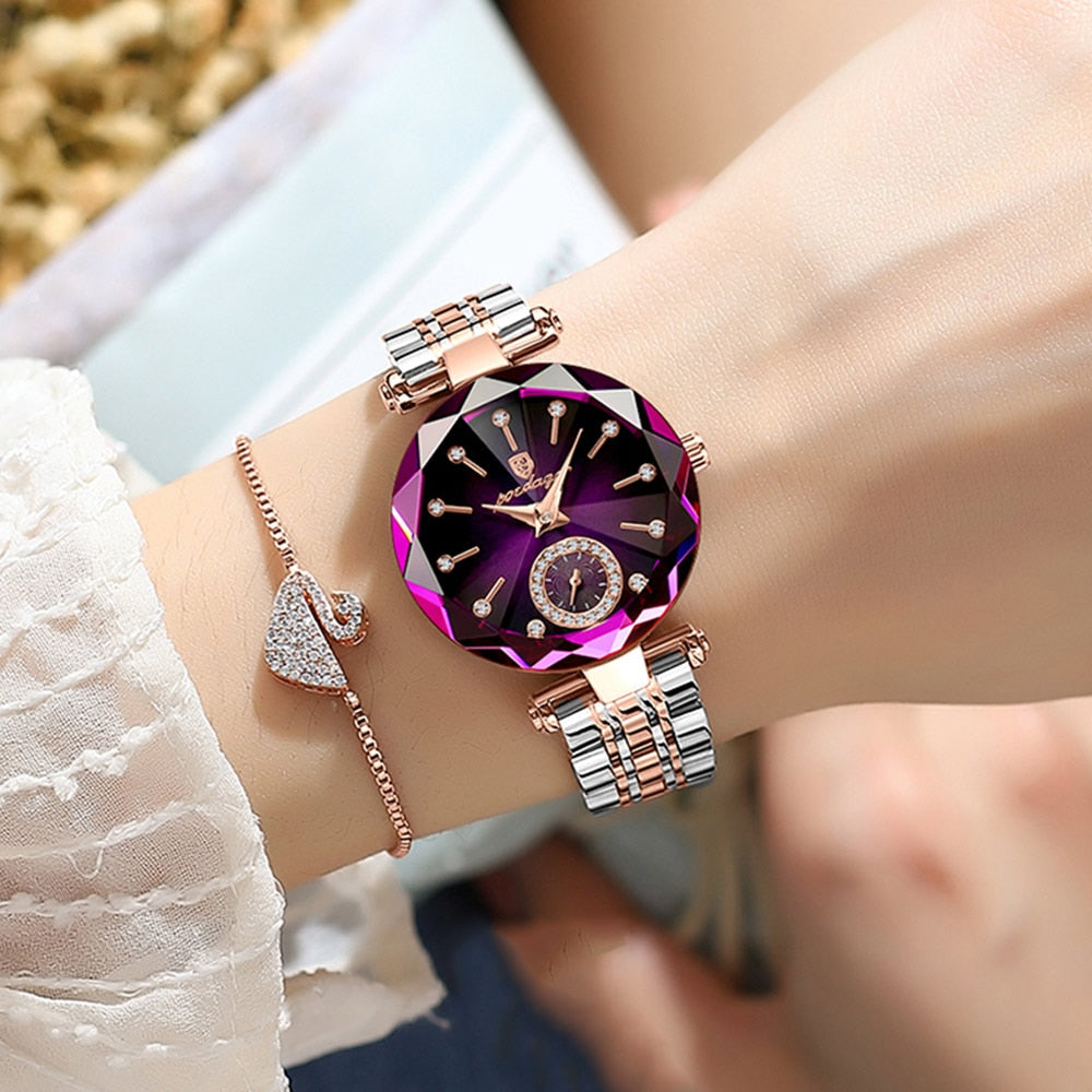 Designer Women Rhinestone Watches Ladiess Jewelry Watches Vintage Oval  Fashion Wrist Watch Natural Shell Lotus Watch Quartz Crystals Montre From  Junglegirl, $98.66 | DHgate.Com