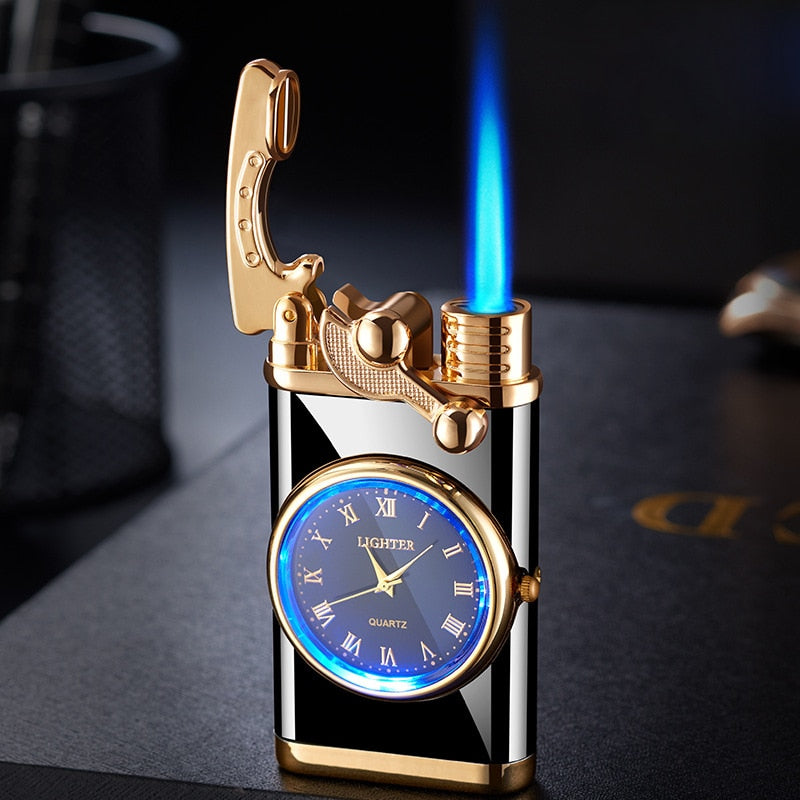 Multifunctional Luxury Clock Lighter