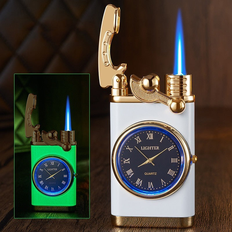 Multifunctional Luxury Clock Lighter