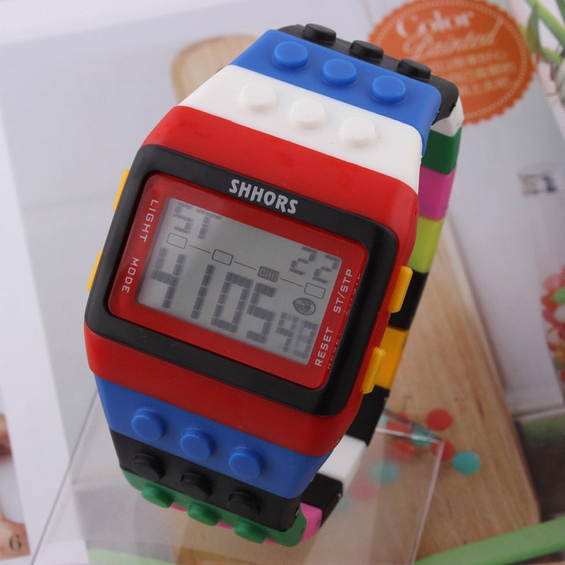 Retro Block Watch