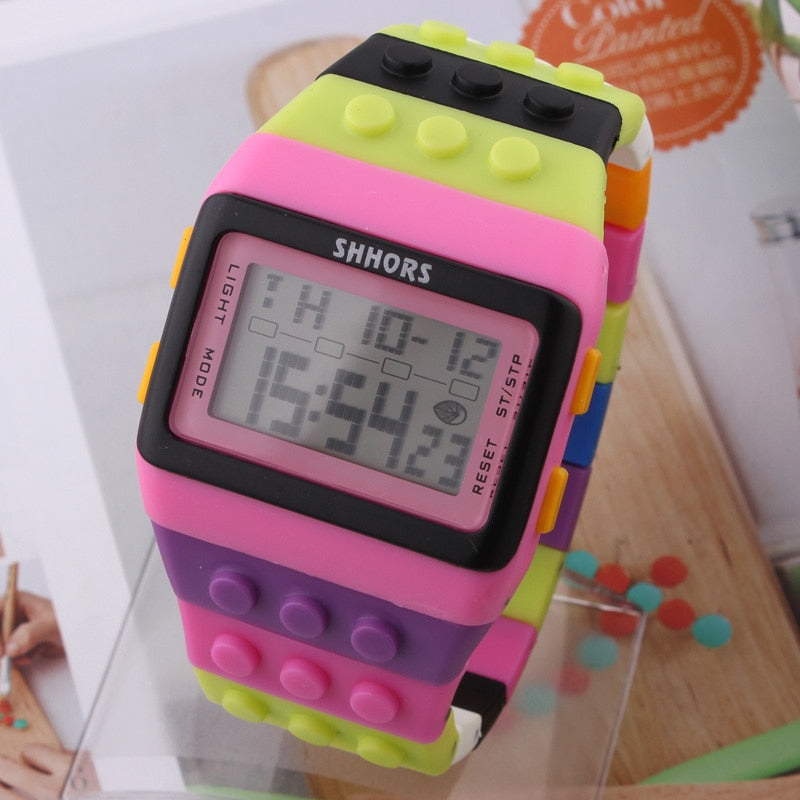 Retro Block Watch