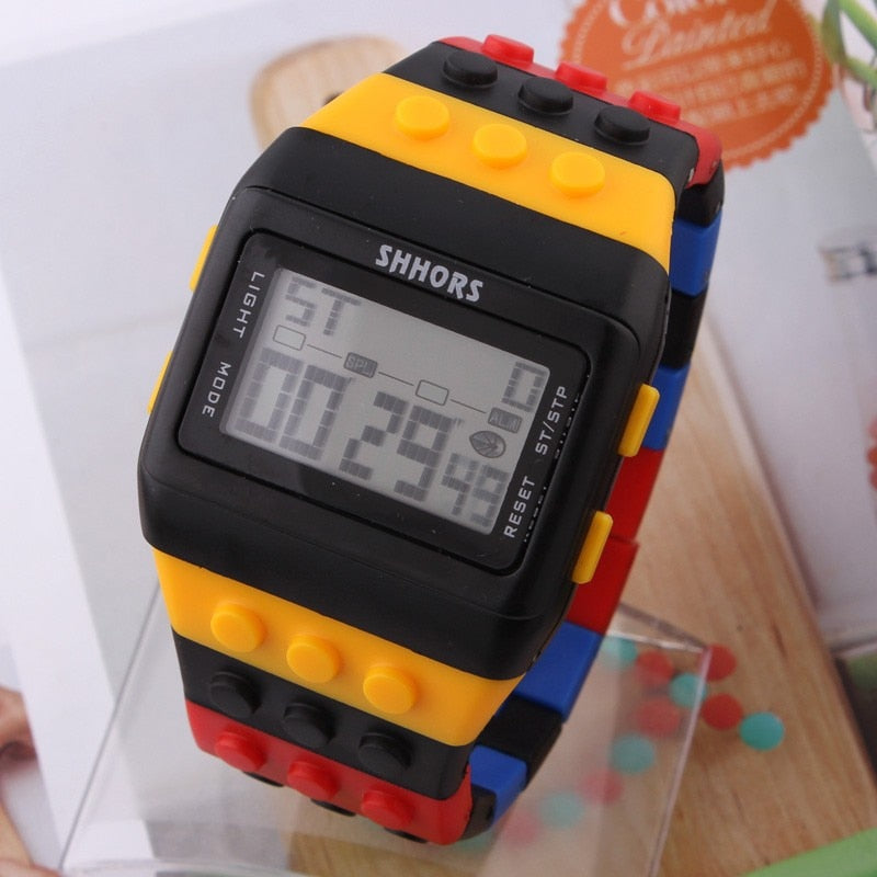 Retro Block Watch