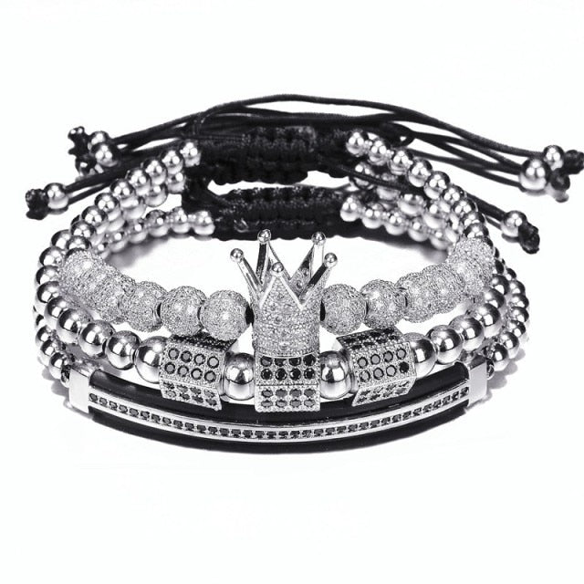 Crown Bracelet Set