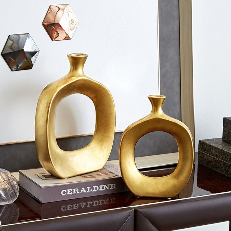 Modern Ring Vase