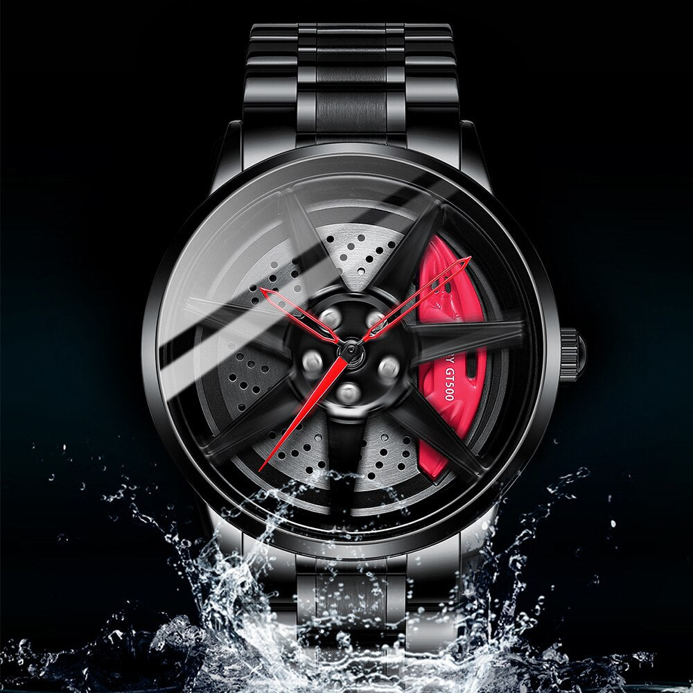 Spinning Rim Watch - GT-500 Edition