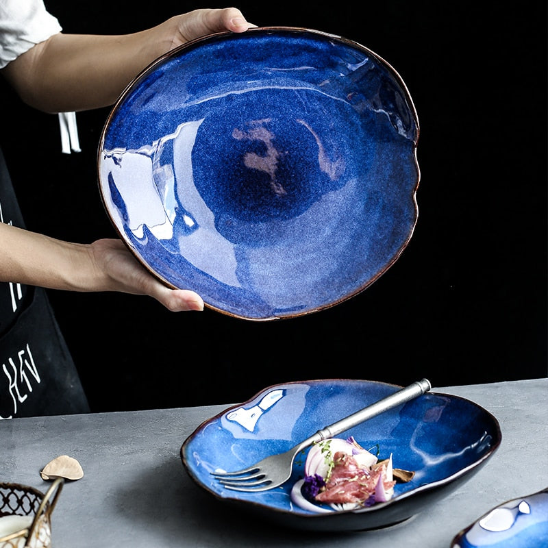 Irregular Shaped Ceramic Plates