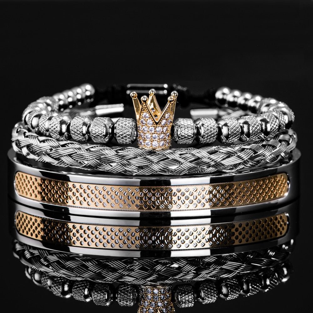 Men's Crown Bracelet