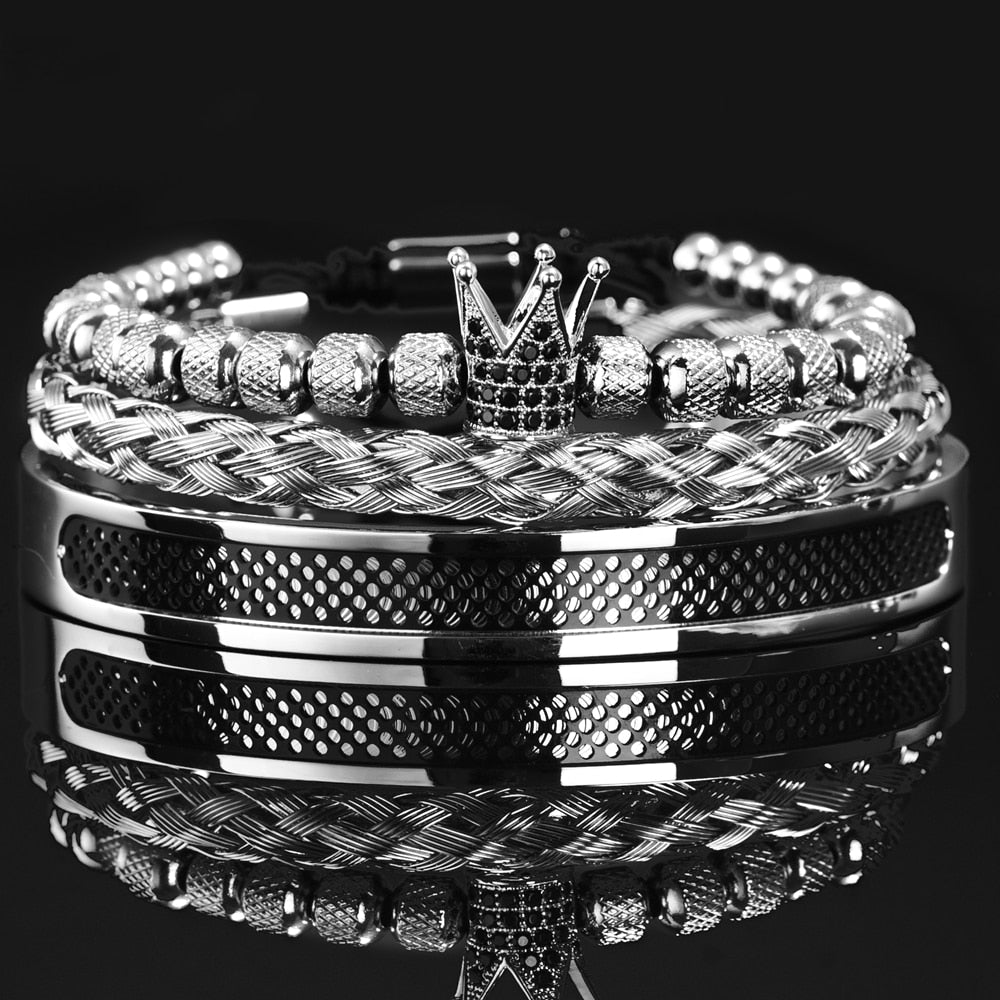 Men's Crown Bracelet