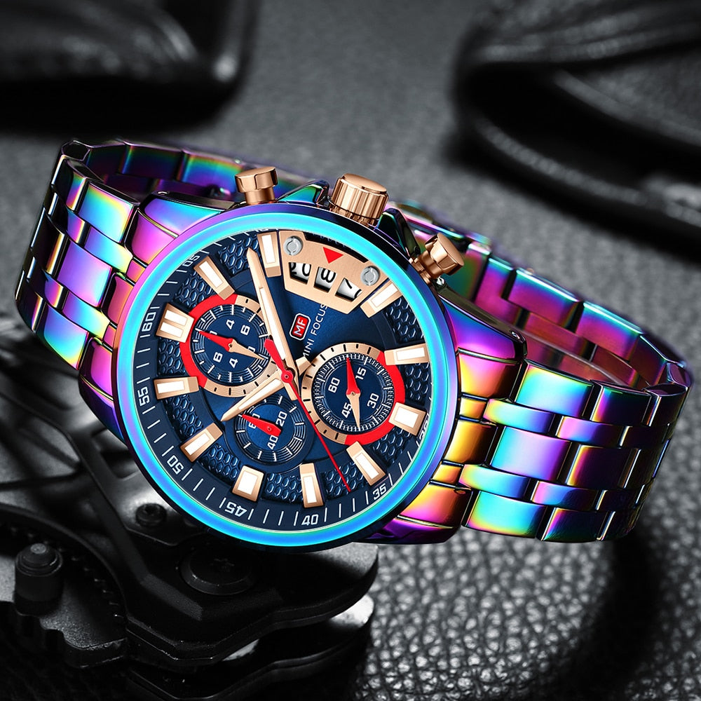 Luxury Rainbow Watch
