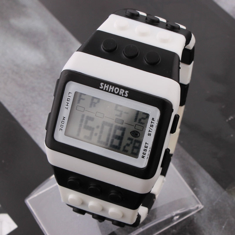 Retro Block Watch